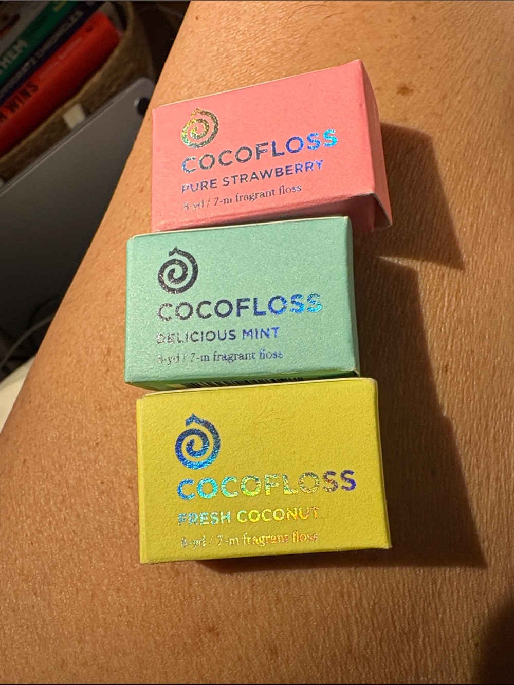 Cocofloss 3 piece sampler - made in Italy